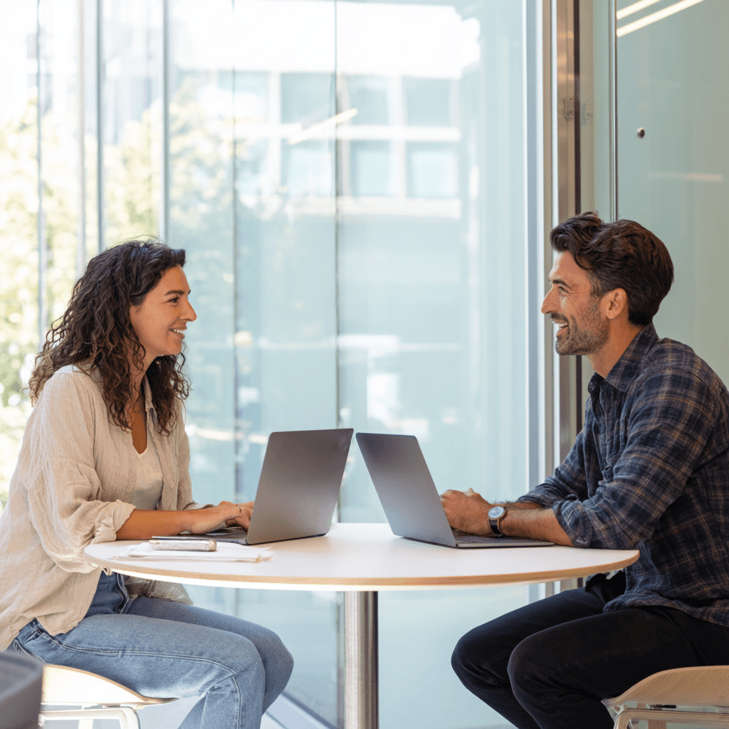 Client kickoff meeting with engineers