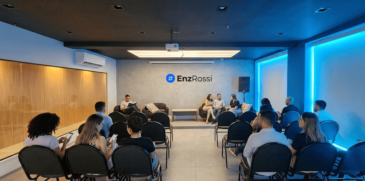 EnzRossi team meeting